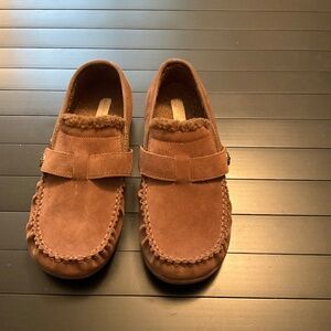 Revitalign Orthotic Cozy Suede Slip-Ons - Siesta Splendid